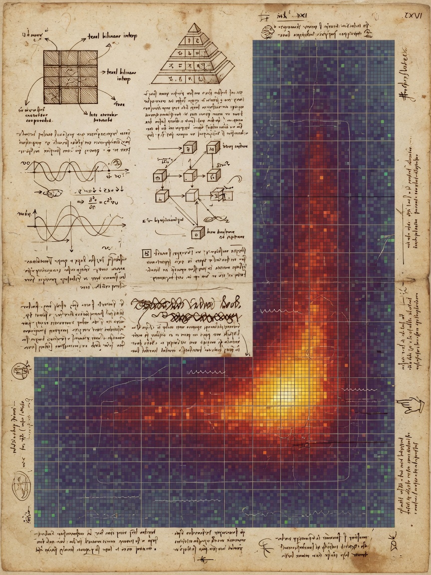 Scalar field heatmap